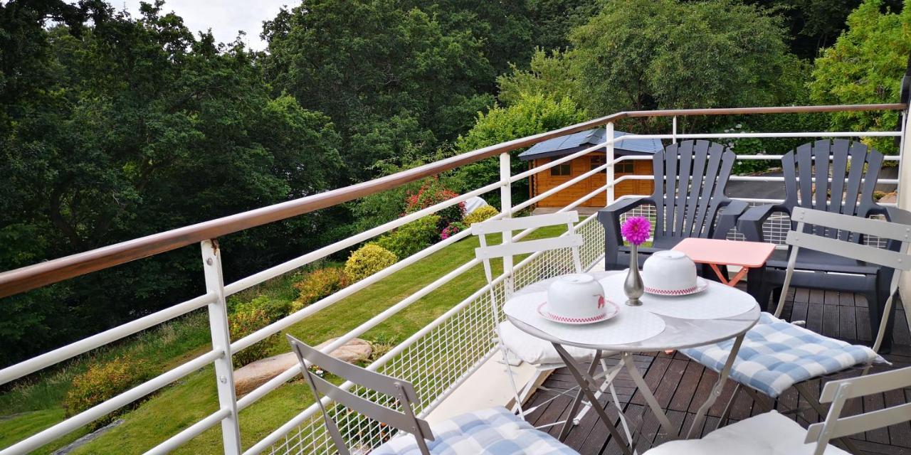 Grande Chambre Sdb Privee Avec Balcon Lannion Exterior foto